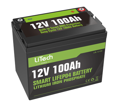 LiTech Power LiFePo4 12V/ 12.8V 100Ah Lithium iron phosphate Drop-in play  for replacement of the lead Acid battery pack - LiTech Power Co.,Ltd
